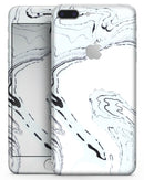 Blue 19 Textured Marble - Skin-kit for the iPhone 8 or 8 Plus