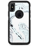 Blue 19 Textured Marble - iPhone X OtterBox Case & Skin Kits