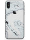 Blue 19 Textured Marble - iPhone X Skin-Kit