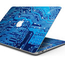 Blue Cirtcuit Board V1 - Skin Decal Wrap Kit Compatible with the Apple MacBook Pro, Pro with Touch Bar or Air (11", 12", 13", 15" & 16" - All Versions Available)