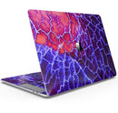 Blue Red Dragon Vein Agate - Skin Decal Wrap Kit Compatible with the Apple MacBook Pro, Pro with Touch Bar or Air (11", 12", 13", 15" & 16" - All Versions Available)