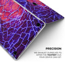 Blue Red Dragon Vein Agate - Skin Decal Wrap Kit Compatible with the Apple MacBook Pro, Pro with Touch Bar or Air (11", 12", 13", 15" & 16" - All Versions Available)