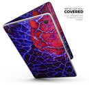 Blue Red Dragon Vein Agate - Skin Decal Wrap Kit Compatible with the Apple MacBook Pro, Pro with Touch Bar or Air (11", 12", 13", 15" & 16" - All Versions Available)