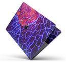 Blue Red Dragon Vein Agate - Skin Decal Wrap Kit Compatible with the Apple MacBook Pro, Pro with Touch Bar or Air (11", 12", 13", 15" & 16" - All Versions Available)