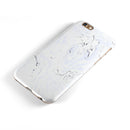 Blue 22 Textured Marble iPhone 6/6s or 6/6s Plus 2-Piece Hybrid INK-Fuzed Case