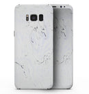 Blue 22 Textured Marble - Samsung Galaxy S8 Full-Body Skin Kit