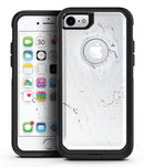 Blue 082 Absorbed Watercolor Texture - iPhone 7 or 7 Plus Commuter Case Skin Kit
