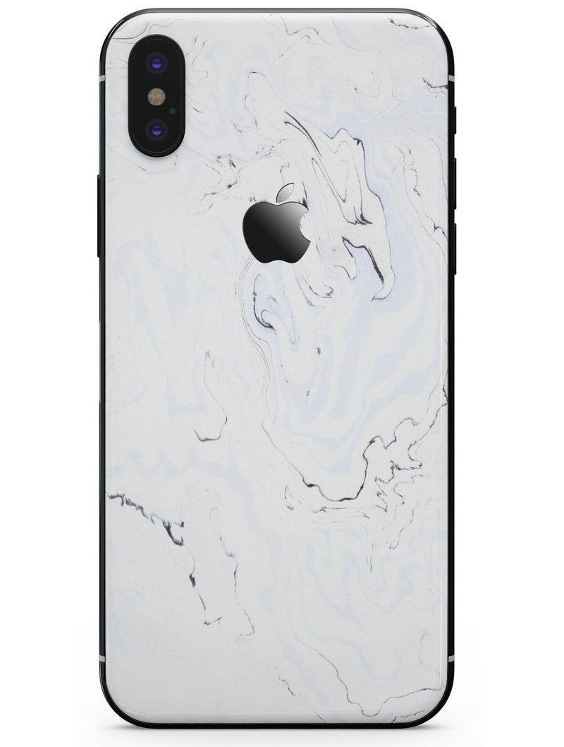 Blue 22 Textured Marble - iPhone X Skin-Kit