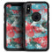 Blue & Coral Abstract Butterfly Sprout - Skin Kit for the iPhone OtterBox Cases