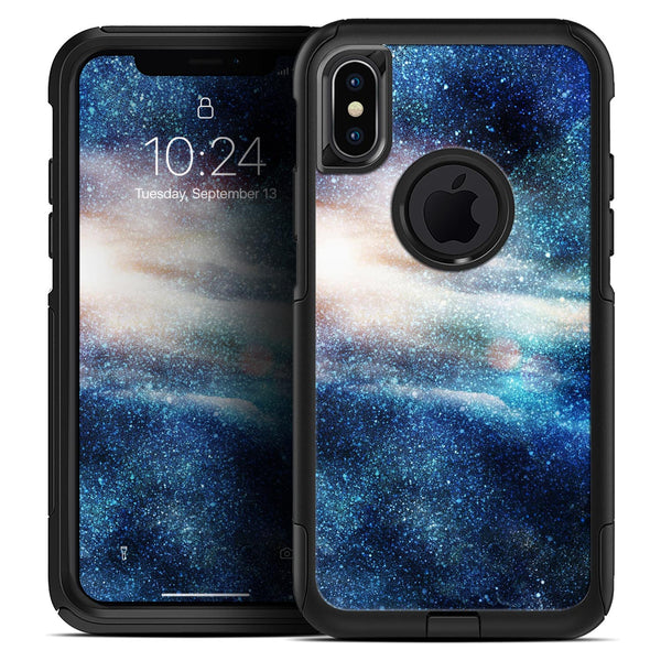 Blue & Gold Glowing Star-Wave - Skin Kit for the iPhone OtterBox Cases