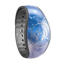 Blue & Purple Mixed Universe - Decal Skin Wrap Kit for the Disney Magic Band