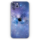 Blue & Purple Mixed Universe  - Protective Skin Wrap & Decal – Compatible with iPhone SE to iPhone 17 Pro Max (All Models)