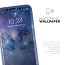Blue & Purple Mixed Universe  - Protective Skin Wrap & Decal – Compatible with iPhone SE to iPhone 17 Pro Max (All Models)