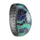 Blue & Teal Lace Texture - Decal Skin Wrap Kit for the Disney Magic Band