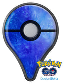 Blue 275 Absorbed Watercolor Texture Pokémon GO Plus Vinyl Protective Decal Skin Kit