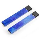 Blue 275 Absorbed Watercolor Texture - Premium Decal Protective Skin-Wrap Sticker compatible with the Juul Labs vaping device