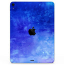 Blue 275 Absorbed Watercolor Texture - Full Body Skin Decal for the Apple iPad Pro 12.9", 11", 10.5", 9.7", Air or Mini (All Models Available)