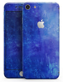 Blue 275 Absorbed Watercolor Texture - Skin-kit for the iPhone 8 or 8 Plus