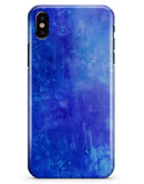 Blue 275 Absorbed Watercolor Texture - iPhone X Clipit Case