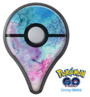 Blue 2 Absorbed Watercolor Texture Pokémon GO Plus Vinyl Protective Decal Skin Kit