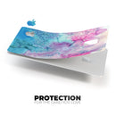 Blue 2 Absorbed Watercolor Texture - Premium Protective Decal Skin-Kit for the Apple Credit Card