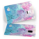 Blue 2 Absorbed Watercolor Texture - Premium Protective Decal Skin-Kit for the Apple Credit Card