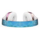 Blue 2 Absorbed Watercolor Texture Full-Body Skin Kit for the Beats by Dre Solo 3 Wireless Headphones