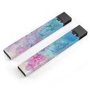 Blue 2 Absorbed Watercolor Texture - Premium Decal Protective Skin-Wrap Sticker compatible with the Juul Labs vaping device