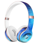 Blue 34222 Absorbed Watercolor Texture Full-Body Skin Kit for the Beats by Dre Solo 3 Wireless Headphones