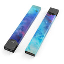 Blue 34222 Absorbed Watercolor Texture - Premium Decal Protective Skin-Wrap Sticker compatible with the Juul Labs vaping device