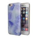 Blue 3 Absorbed Watercolor Texture iPhone 6/6s or 6/6s Plus 2-Piece Hybrid INK-Fuzed Case