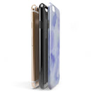 Blue 3 Absorbed Watercolor Texture iPhone 6/6s or 6/6s Plus 2-Piece Hybrid INK-Fuzed Case