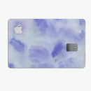 Blue 3 Absorbed Watercolor Texture - Premium Protective Decal Skin-Kit for the Apple Credit Card