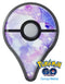 Blue 4 Absorbed Watercolor Texture Pokémon GO Plus Vinyl Protective Decal Skin Kit