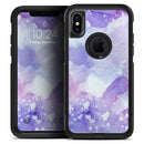 Blue 4 Absorbed Watercolor Texture - Skin Kit for the iPhone OtterBox Cases