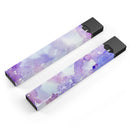 Blue 4 Absorbed Watercolor Texture - Premium Decal Protective Skin-Wrap Sticker compatible with the Juul Labs vaping device