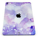 Blue 4 Absorbed Watercolor Texture - Full Body Skin Decal for the Apple iPad Pro 12.9", 11", 10.5", 9.7", Air or Mini (All Models Available)