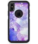 Blue 4 Absorbed Watercolor Texture - iPhone X OtterBox Case & Skin Kits