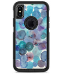 Blue 62 Absorbed Watercolor Texture - iPhone X OtterBox Case & Skin Kits