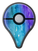 Blue 823 Absorbed Watercolor Texture Pokémon GO Plus Vinyl Protective Decal Skin Kit