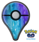 Blue 823 Absorbed Watercolor Texture Pokémon GO Plus Vinyl Protective Decal Skin Kit