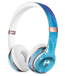 Blue 823 Absorbed Watercolor Texture Full-Body Skin Kit for the Beats by Dre Solo 3 Wireless Headphones