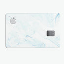 Blue 87 Textured Marble - Premium Protective Decal Skin-Kit for the Apple Credit Card