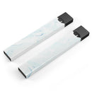 Blue 87 Textured Marble - Premium Decal Protective Skin-Wrap Sticker compatible with the Juul Labs vaping device