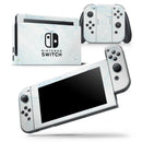 Blue 87 Textured Marble - Skin Wrap Decal for Nintendo Switch Lite Console & Dock - 3DS XL - 2DS - Pro - DSi - Wii - Joy-Con Gaming Controller