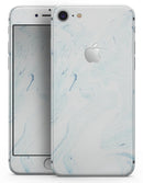 Blue 87 Textured Marble - Skin-kit for the iPhone 8 or 8 Plus