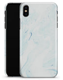 Blue 87 Textured Marble - iPhone X Clipit Case