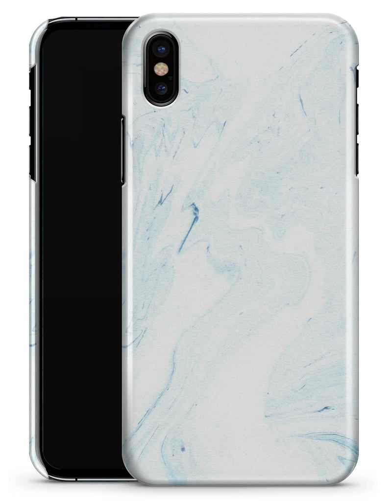 Blue 87 Textured Marble - iPhone X Clipit Case