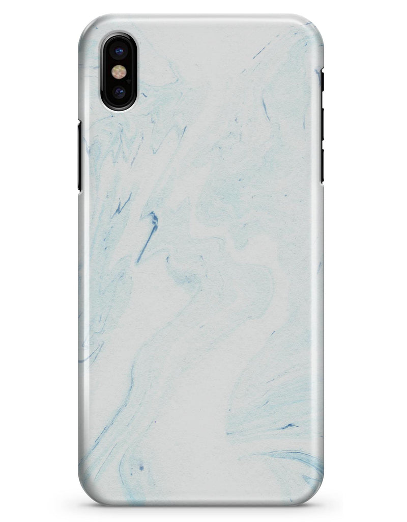 Blue 87 Textured Marble - iPhone X Clipit Case