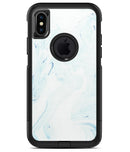 Blue 87 Textured Marble - iPhone X OtterBox Case & Skin Kits
